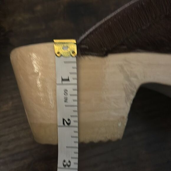 NO.6 Old School Clog in Chestnut Pony Size 42 - Picture 9 of 12